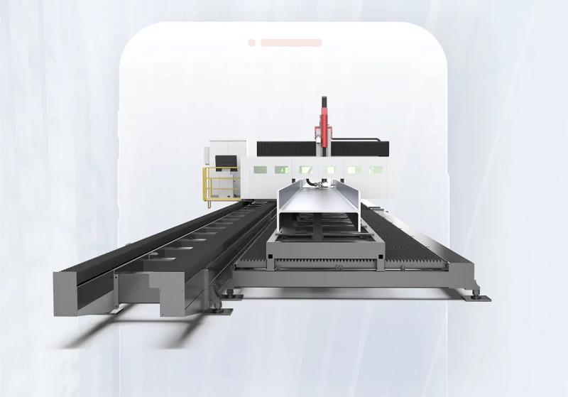 NS-12020H型钢激光切割机，何以成为钢构行业的“香饽饽”？
